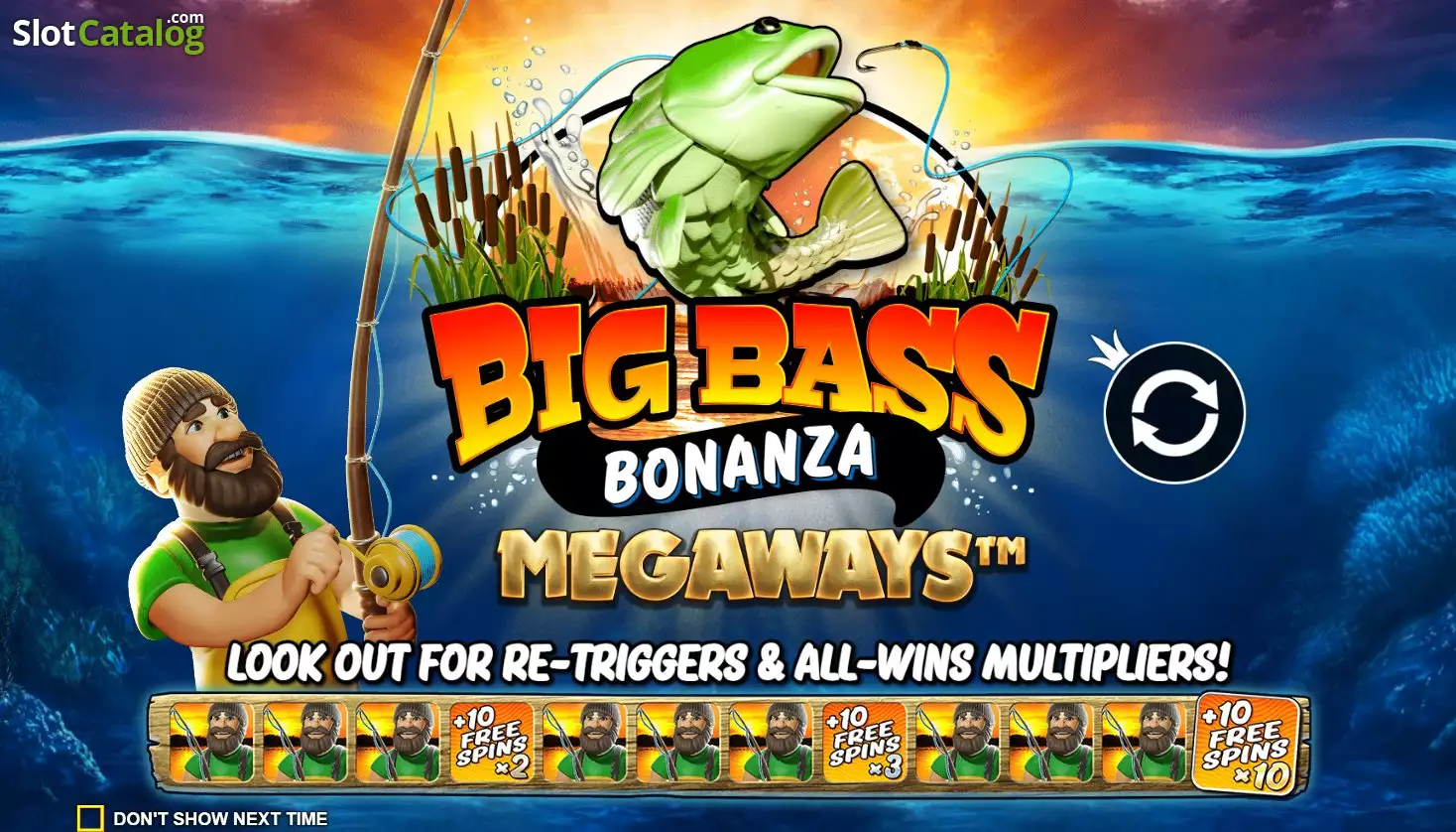 Big Bass Bonanza Megaways — Bônus / Feature