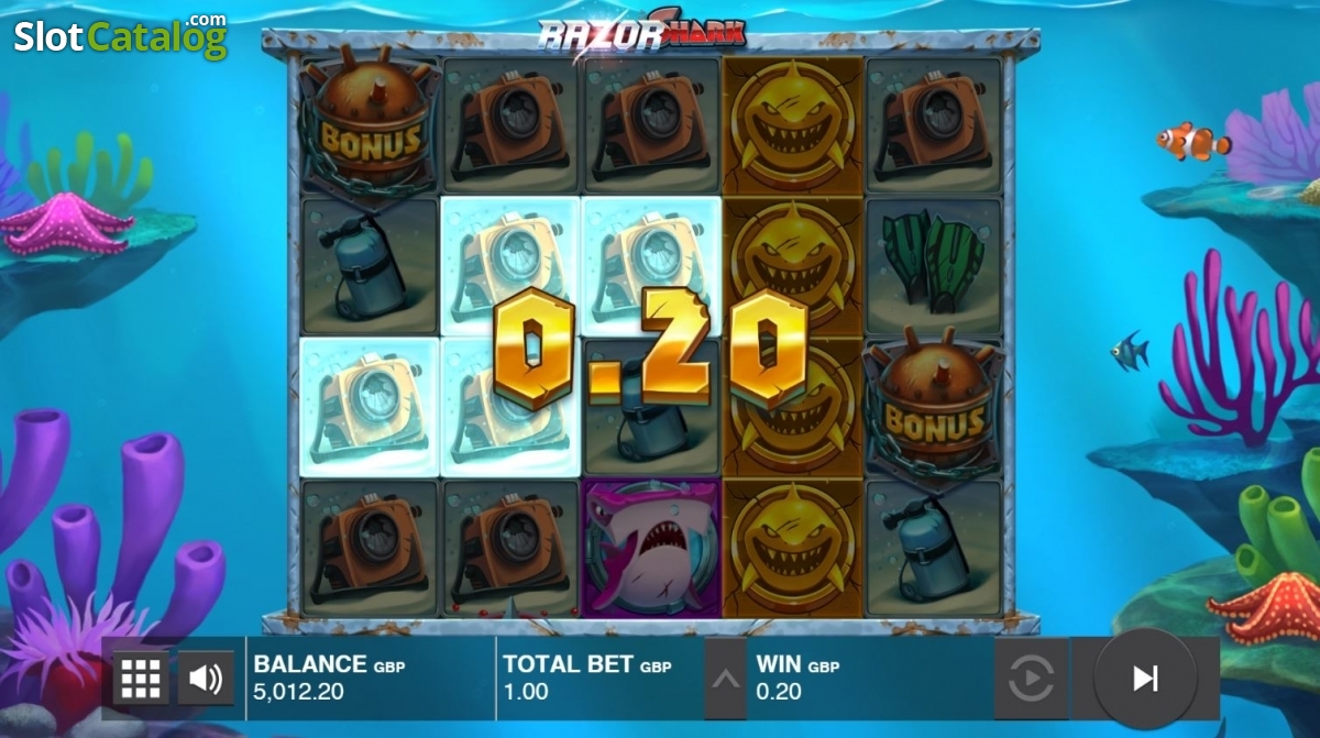 Razor Shark — Big Win