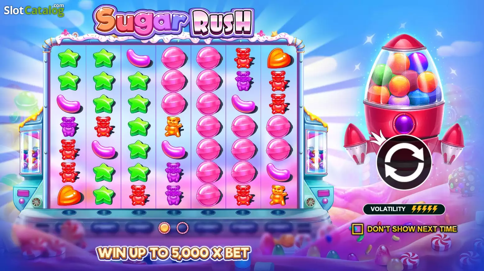 Sugar Rush — Bônus / Feature