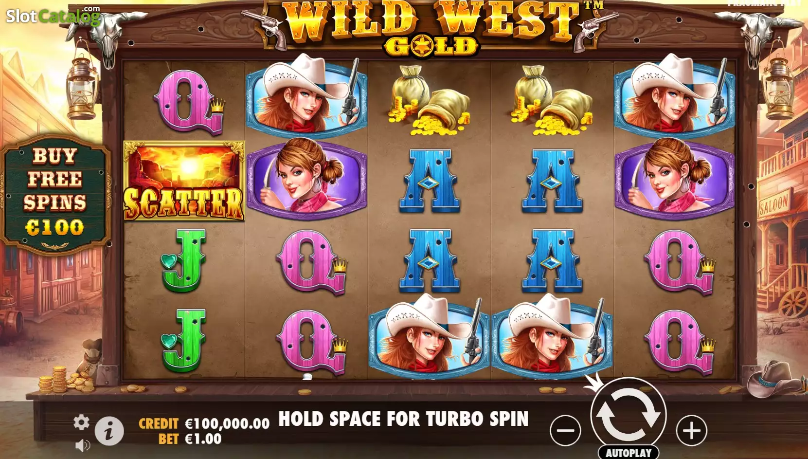 Wild West Gold — Bônus / Feature